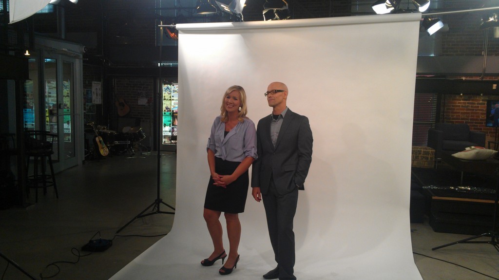 Jeremy John with co-host Courtney Ketchen on BT Winnipeg