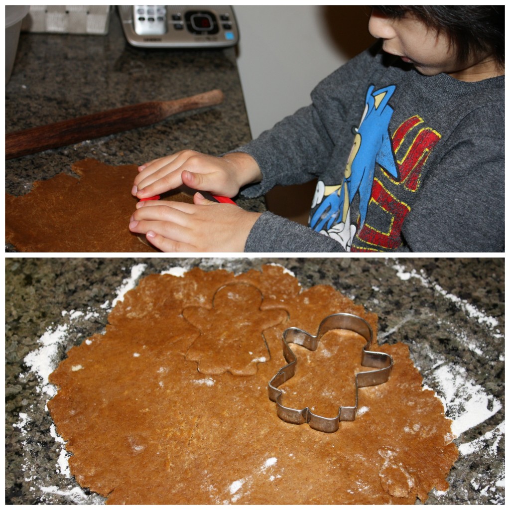 cutting cookie shapes