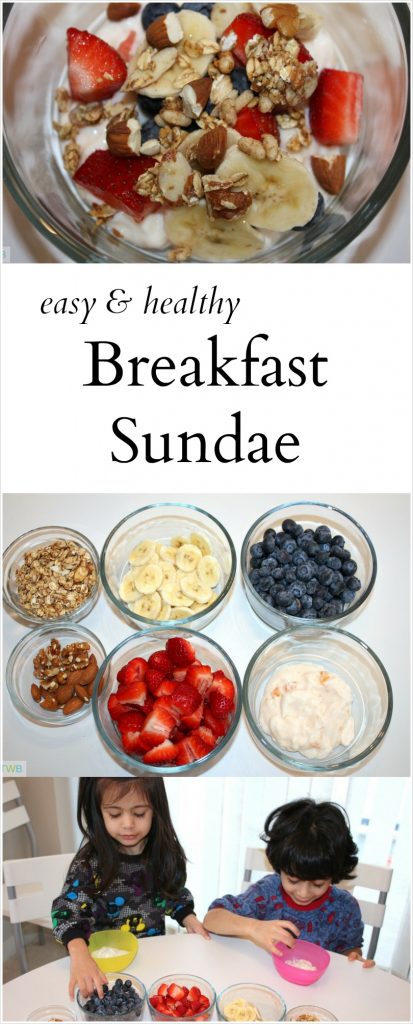 Easy, Healthy Breakfast Sundae 