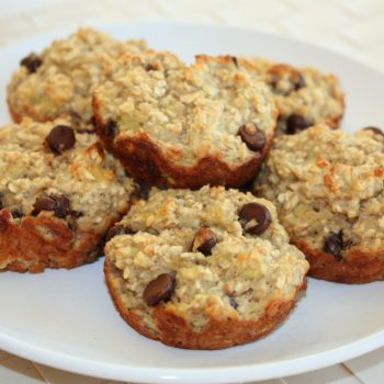 Banana Oatmeal Breakfast Muffins