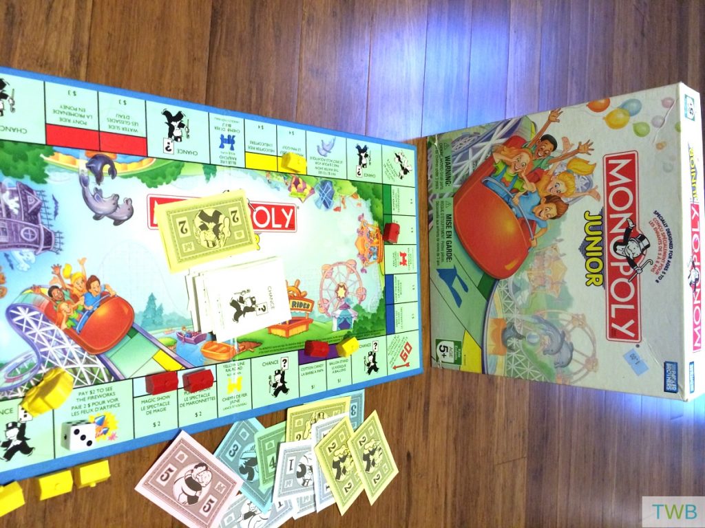 Board games for preschoolers - monopoly