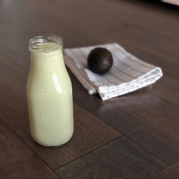 Easy Banana Avocado Smoothie/overripe banana recipes
