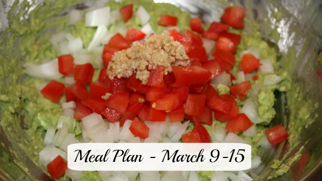 Meal plan march 9-15
