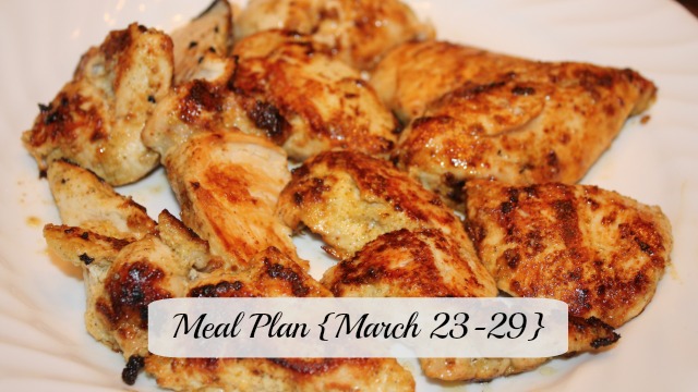 meal plan march 23-29