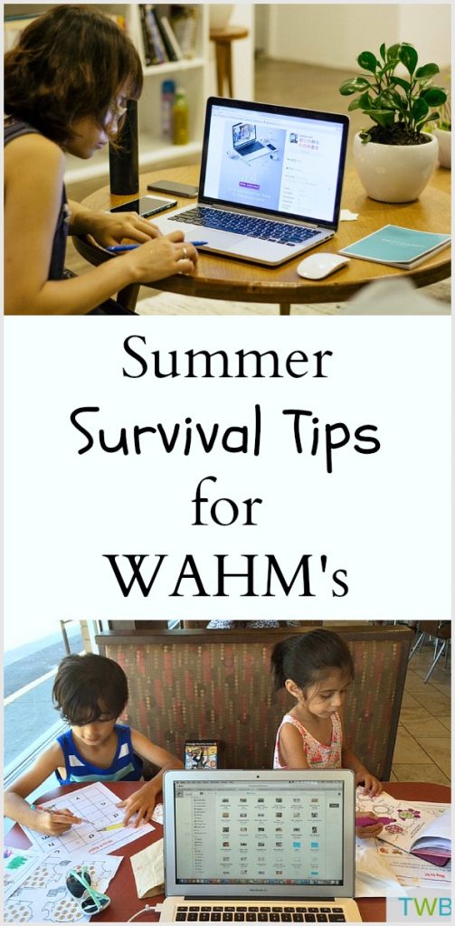 Summer Survival Tips for the Work at Home Mom