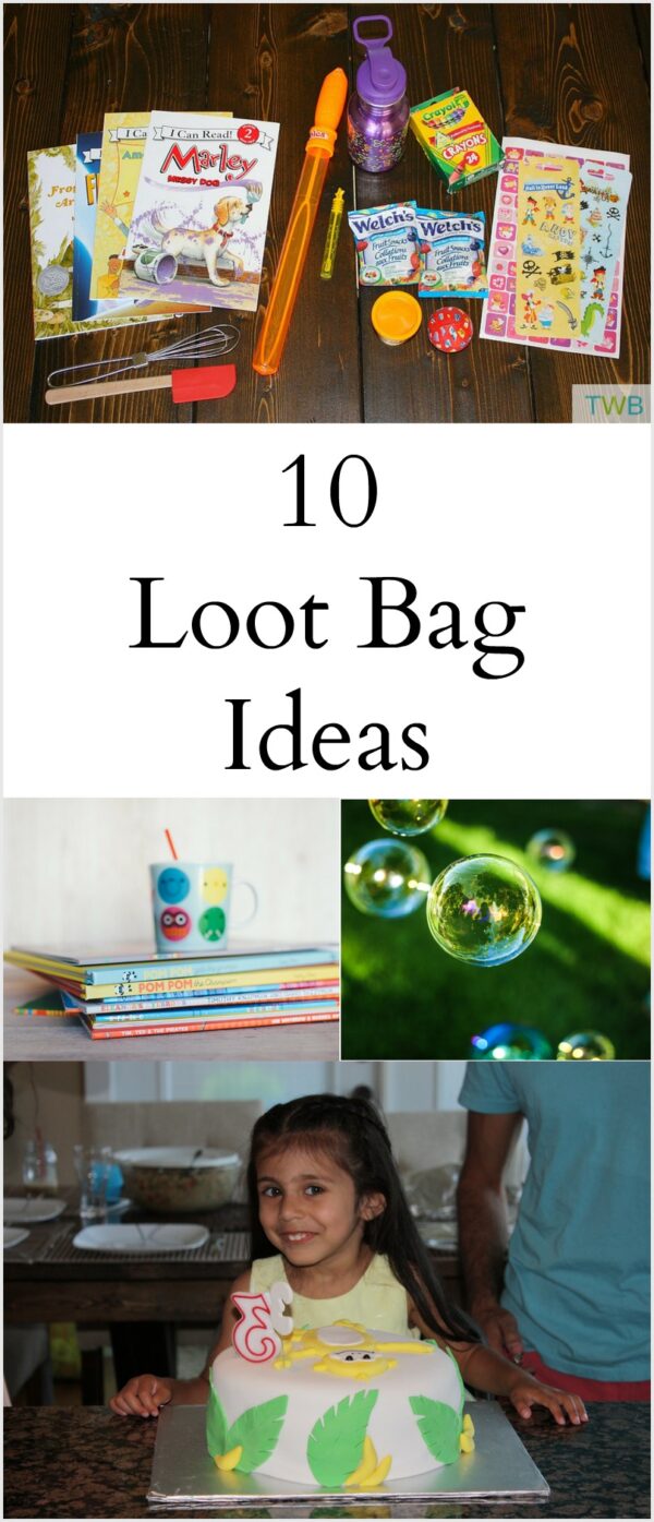 10 Loot Bag Ideas for Kid's Birthday Parties - Workout with Salma