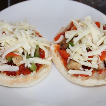Easy English muffin pizza recipe
