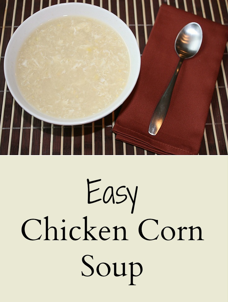 Simple Chicken Corn Soup