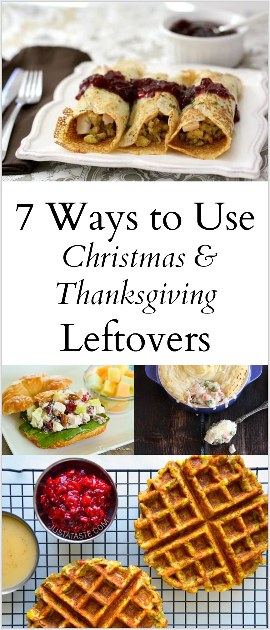 7 Ways to Use Your Thanksgiving & Christmas Leftovers - Workout with Salma