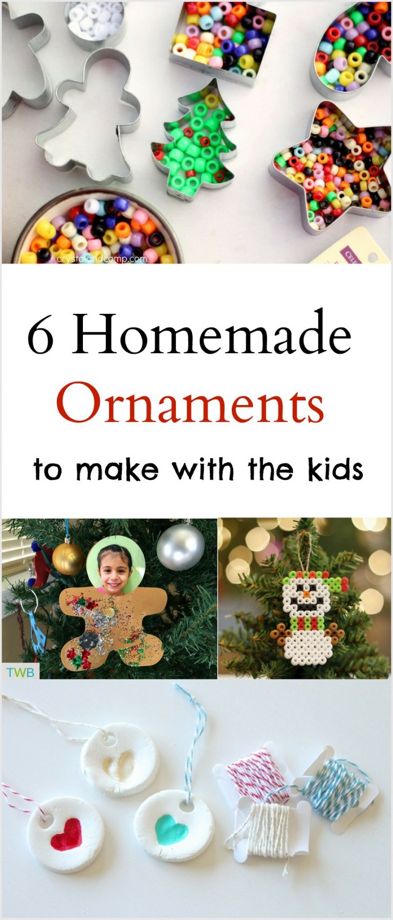 6 Homemade Ornaments to Make With Your Kids - Workout with Salma