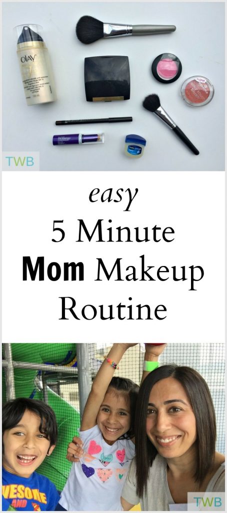 5 Minute Mom Makeup Routine