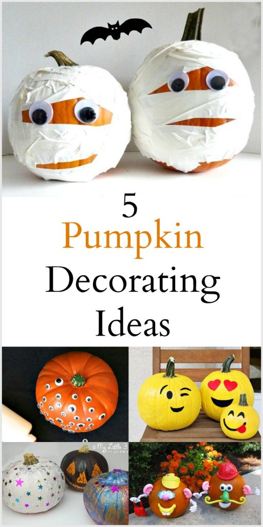5 Pumpkin Decorating Ideas