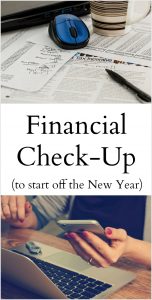 Financial Check Up for the New Year
