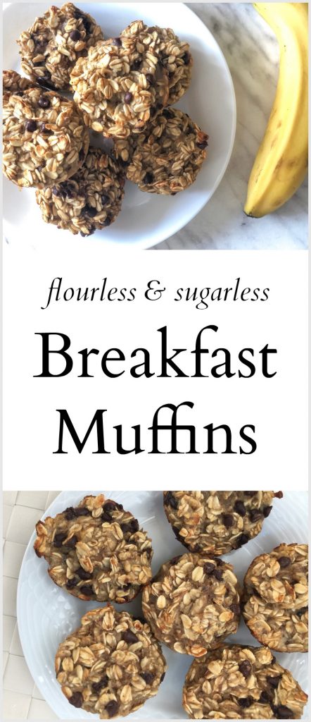 Flourless & Sugarless Breakfast Muffins
