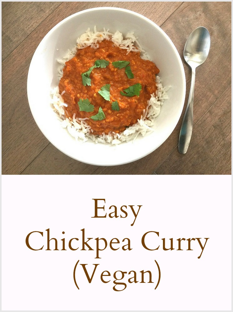 Vegan Chickpea Curry - Pinterest