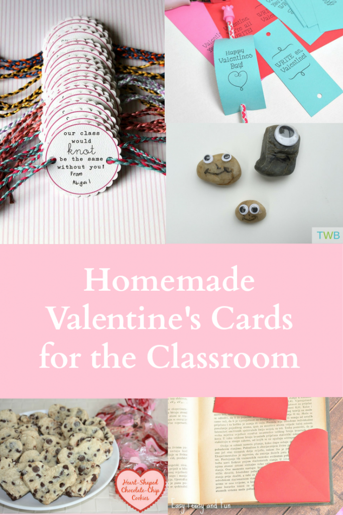 5 Homemade Valentine's Day Cards for School