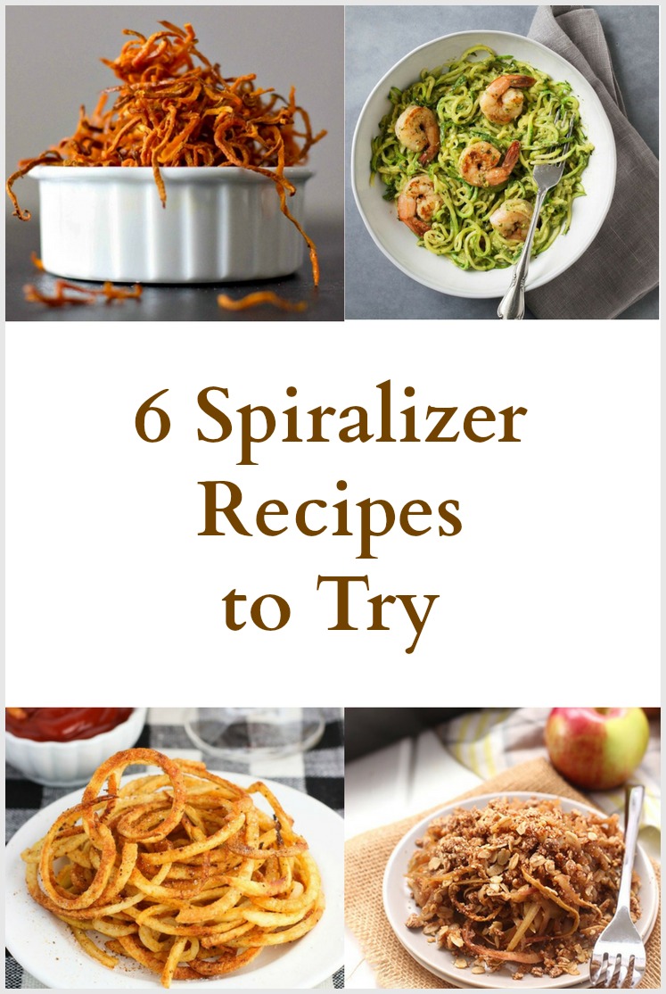 6 Spiralizer Recipes to Try - Pinterest