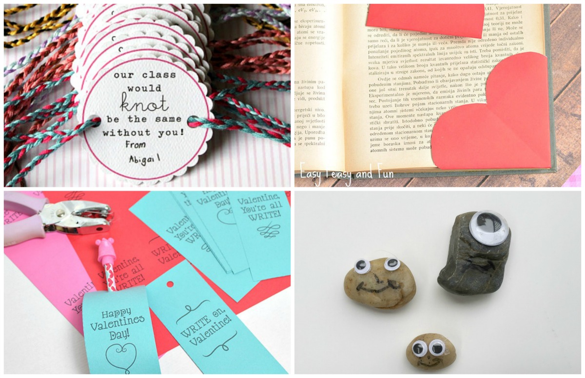 5 Homemade Valentine's Day Cards for School