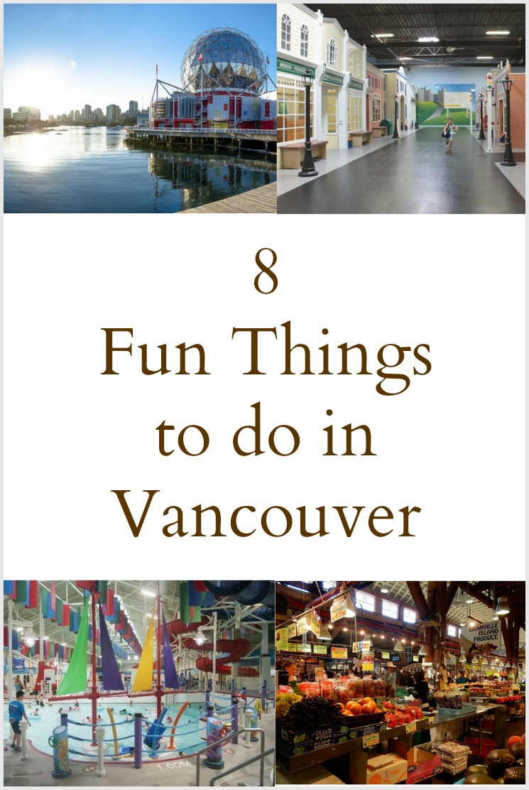 Family Friendly things to do in Vancouver- Pinterest