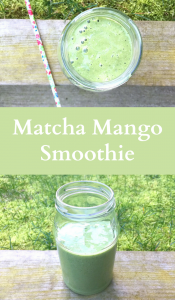 Matcha Mango Smoothie