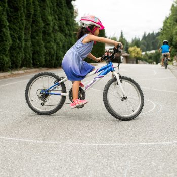 Chalk Bike Track