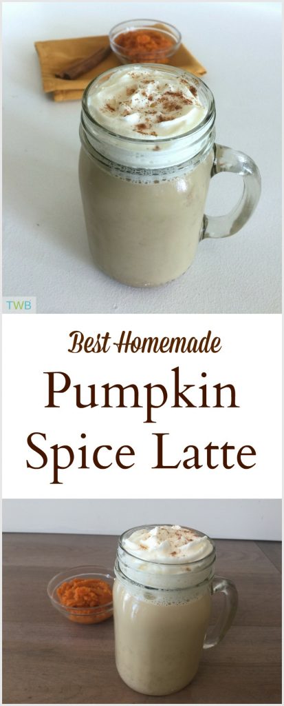Homemade Pumpkin Spice Latte Recipe 