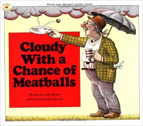 10 books to read with your kids - Cloudy With A Chance of Meatballs