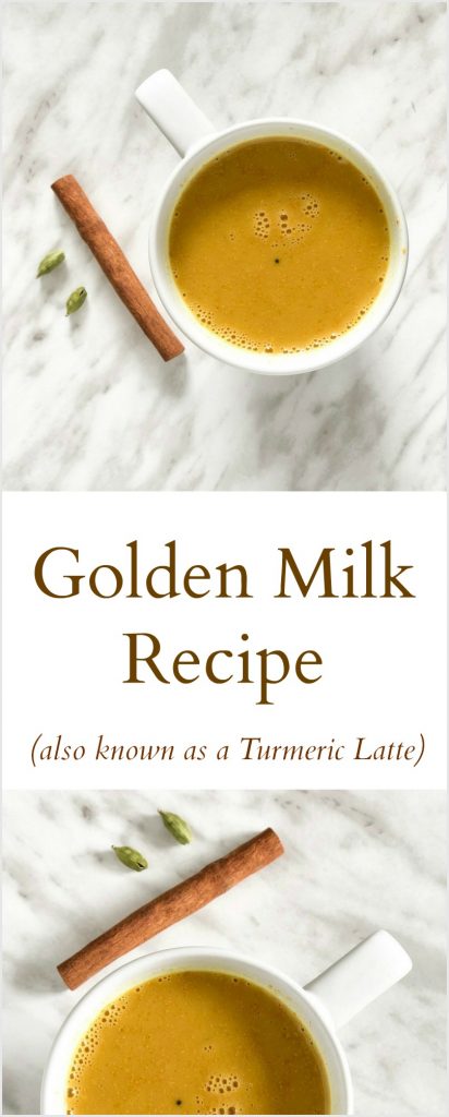 Golden Milk recipe 