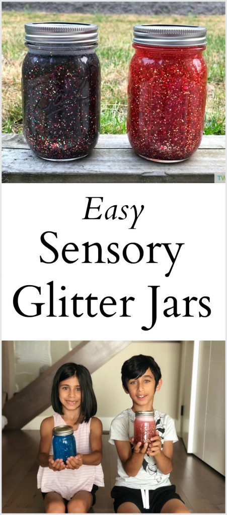 Sensory Glitter Jar 