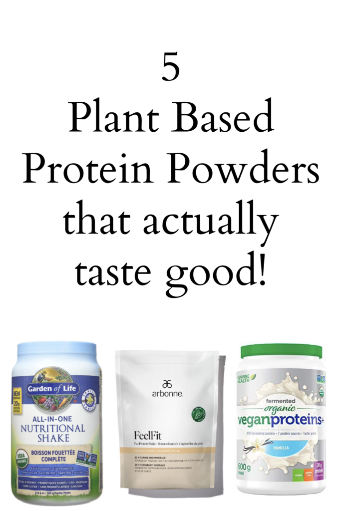 5 Plant Based Protein Powders